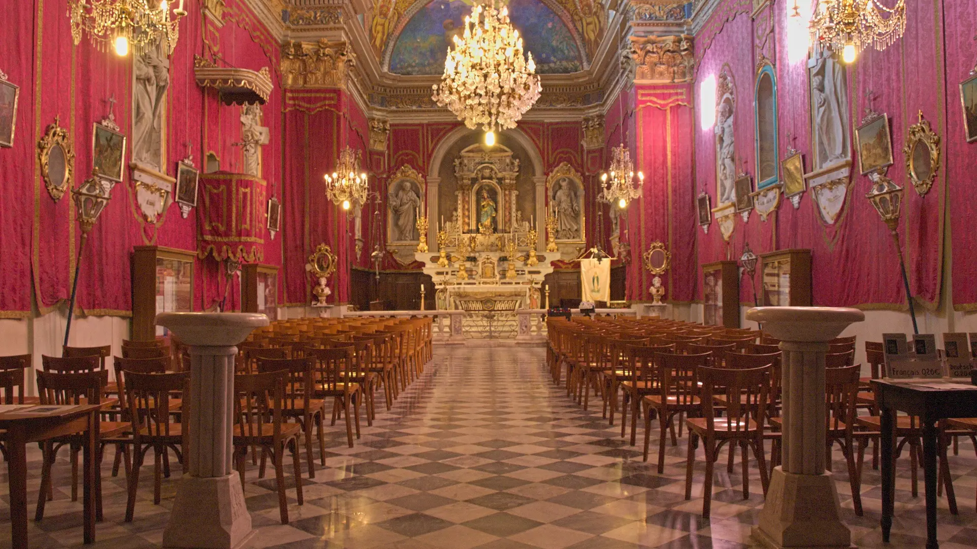 Intérieur de la chapelle