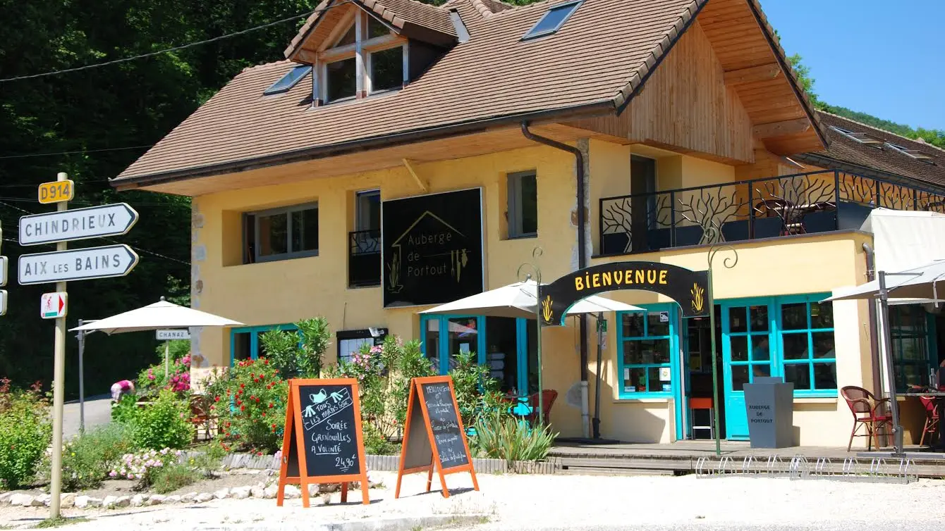 Restaurantaixlesbainsrivieradesalpesaubergedeportout
