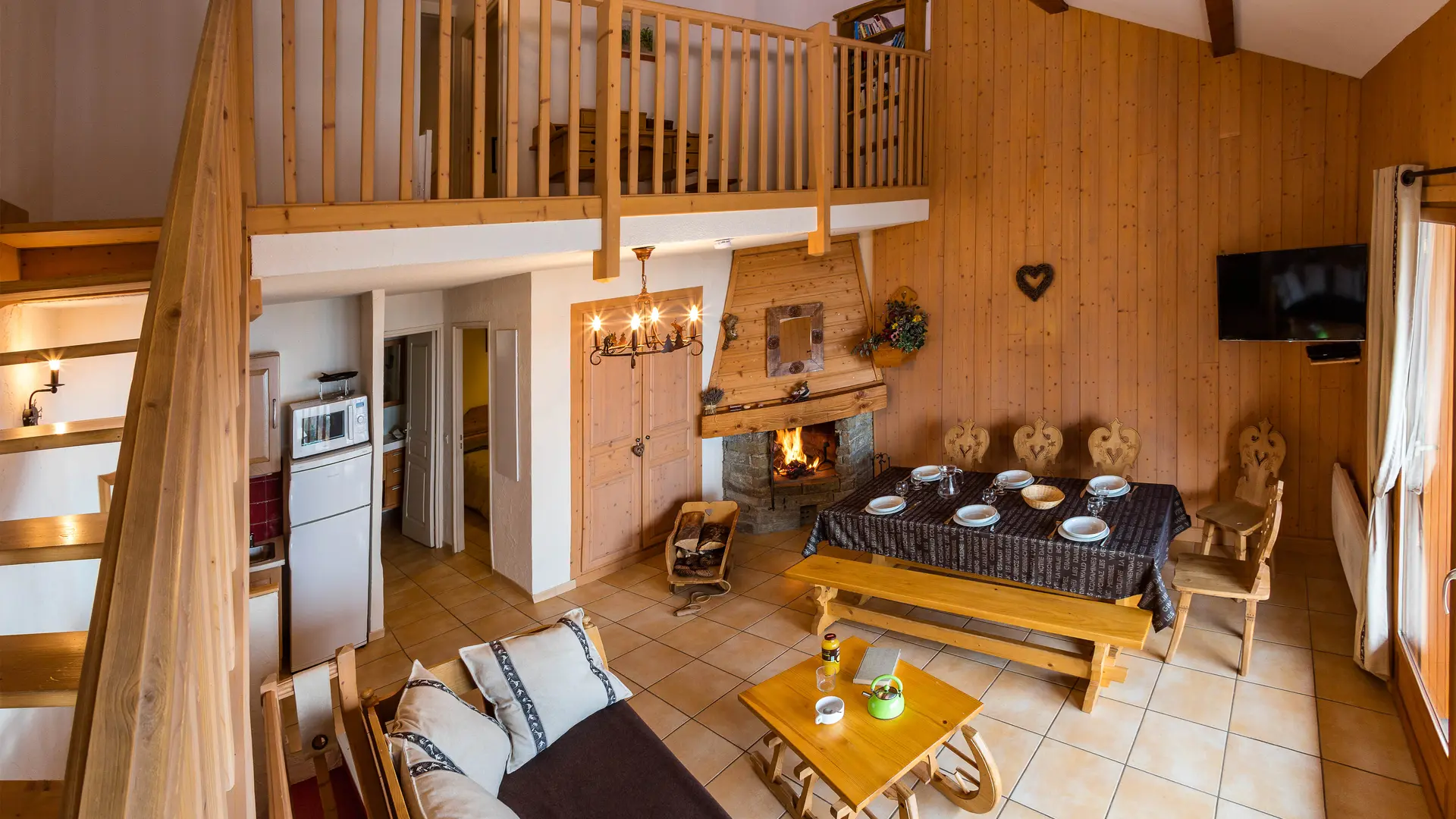 Appartement n°15 -Chalets du Tourond à Saint-Michel-de-Chaillol
