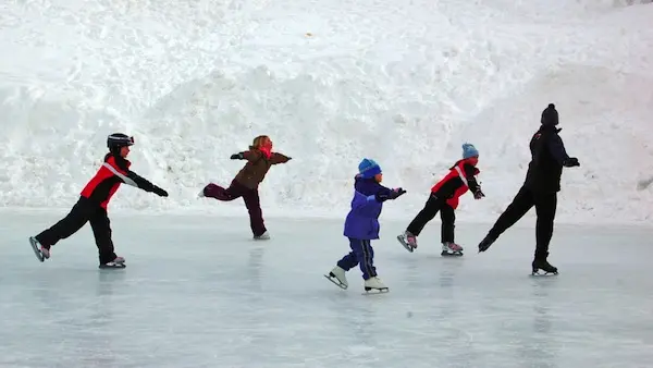 Les joies du patin à glace !