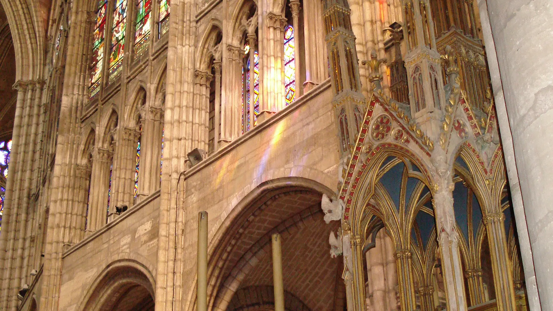 Vitraux Choeur Basilique Cathédrale de Saint-Denis