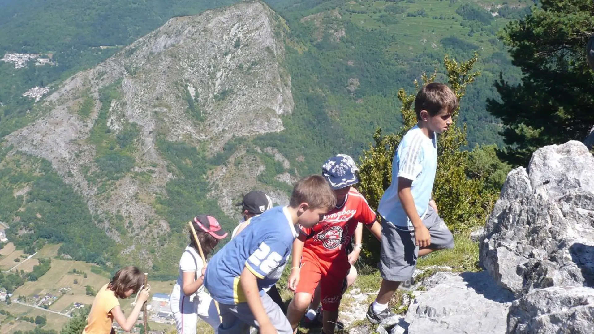 Rando groupe enfants