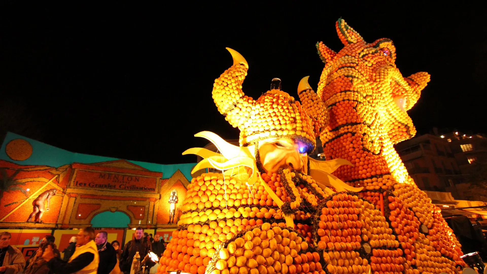 Fête du citron, nocture