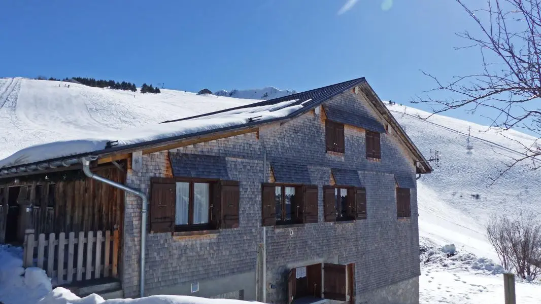 Façade arrière du chalet