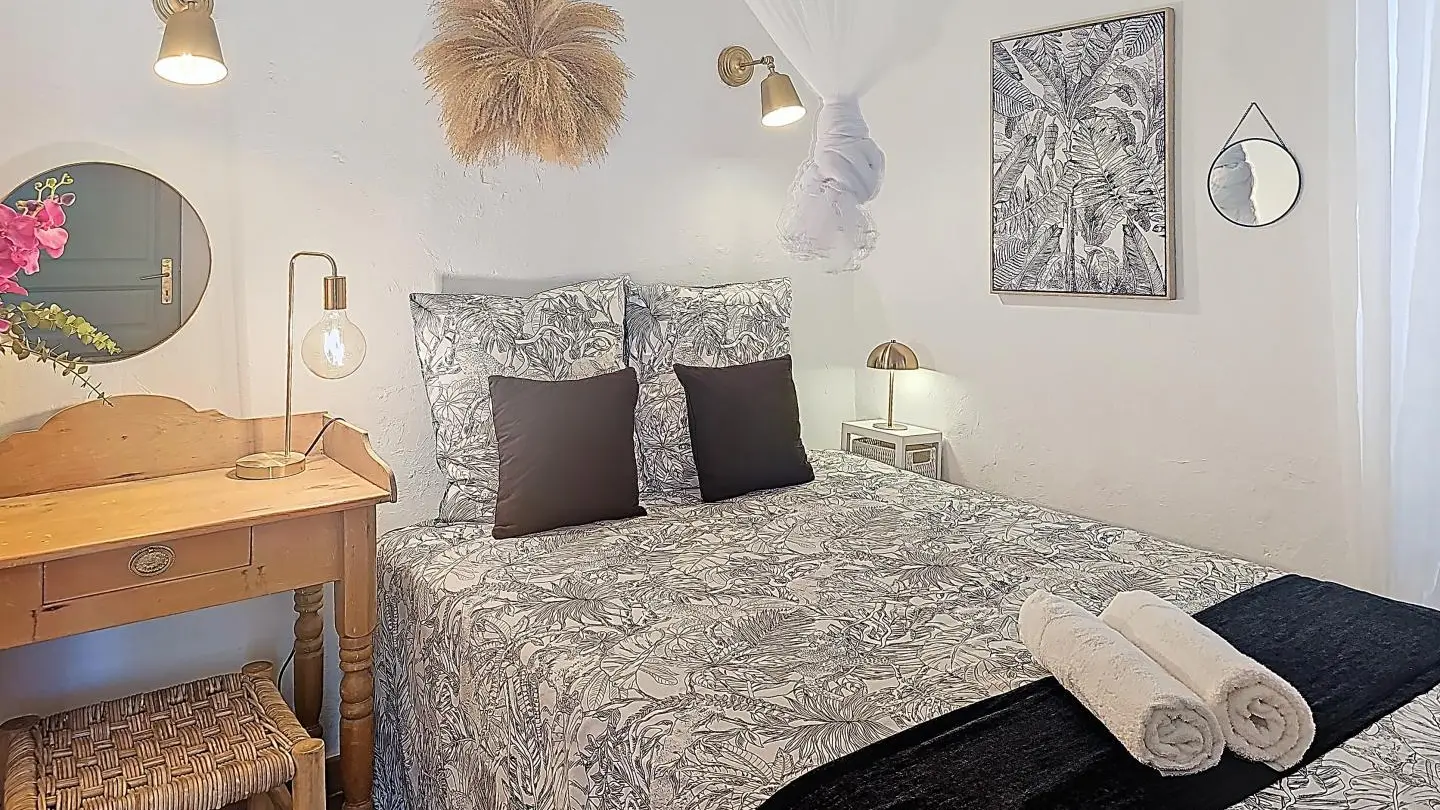 Gîte le Figuier de St Cé- Chambre Jungle-Gîtes de France Alpes-Maritimes