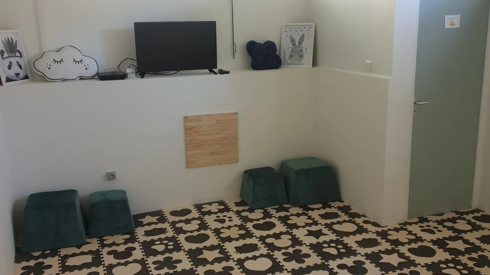 Salle pour les enfants de la salle de reception