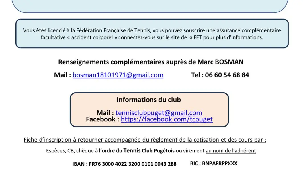 Tennis Club Pugétois
