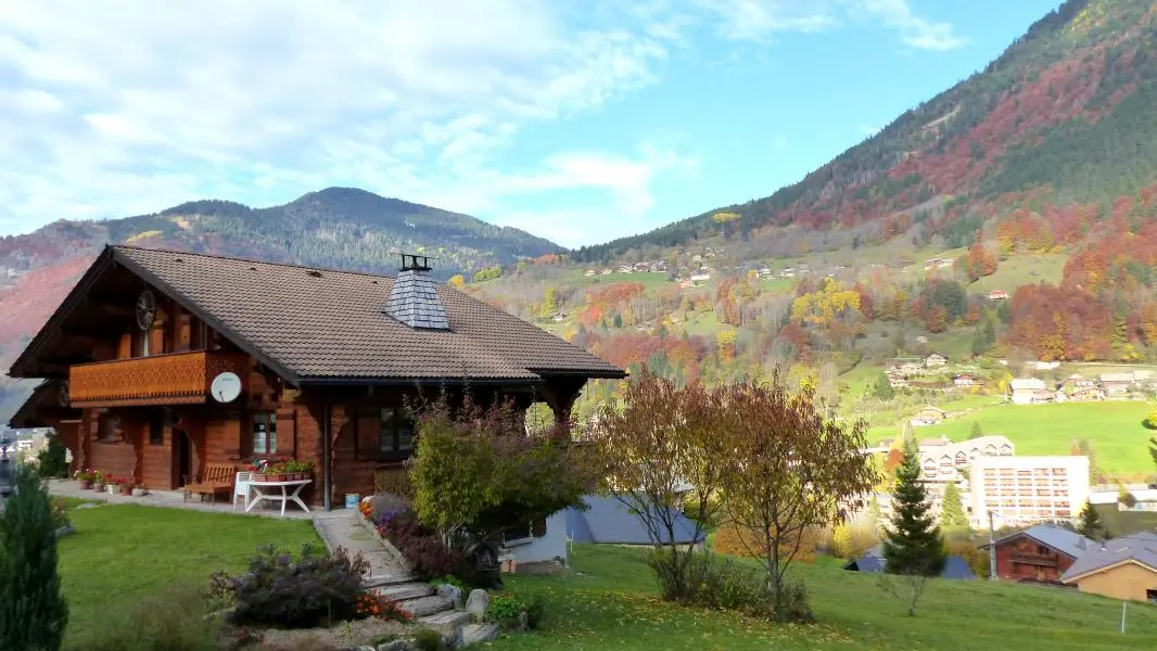 Vue sur les montagnes
