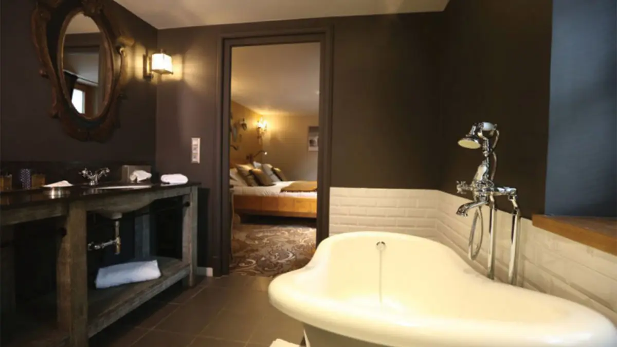 Salle de bain - Maison de Famille les 5 frères Val d'Isère