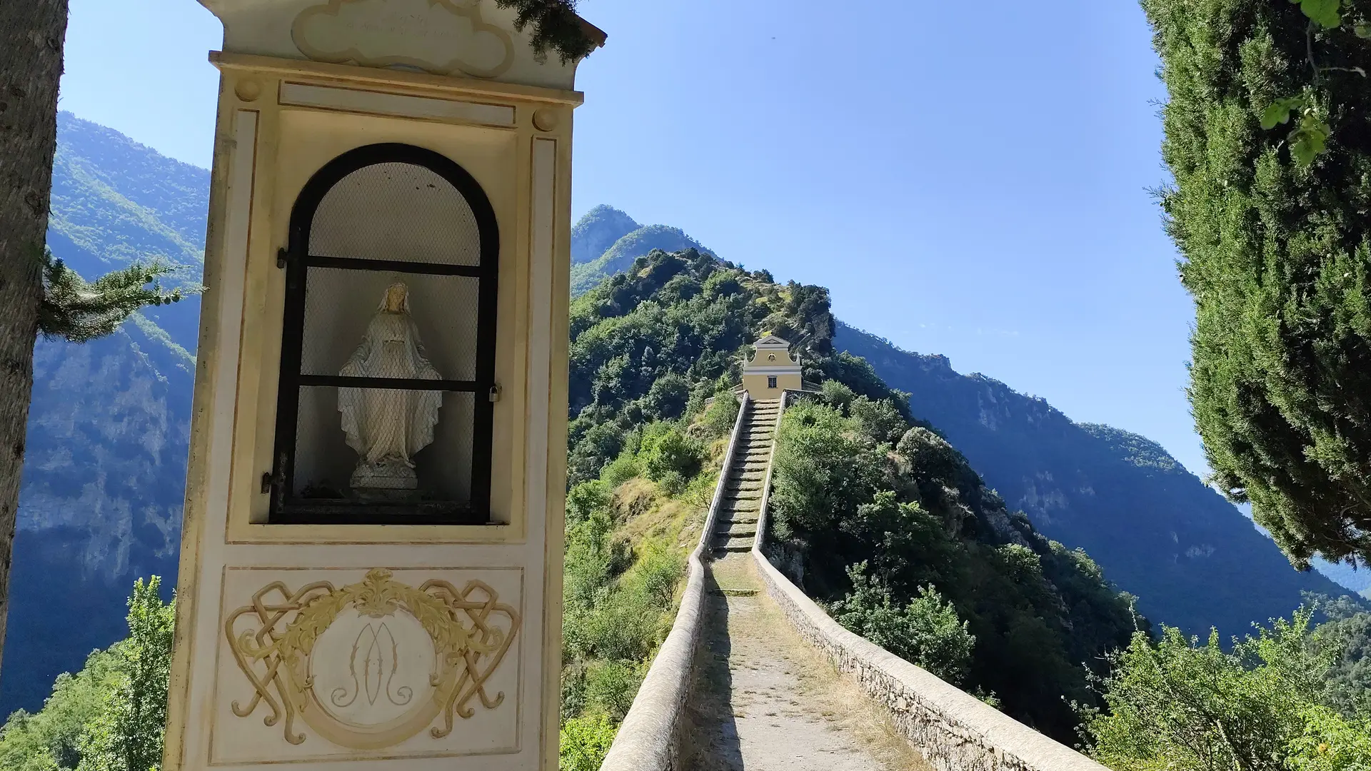 Vue de l'escalier