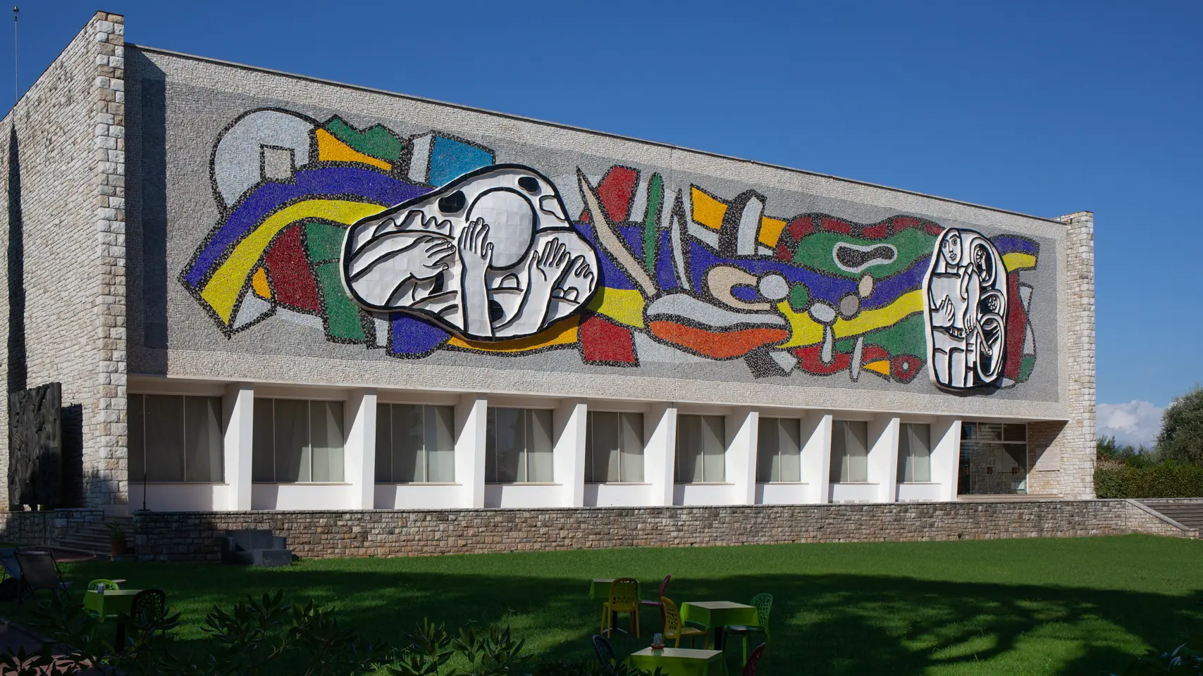 Jardin du musée national Fernand Léger, à Biot