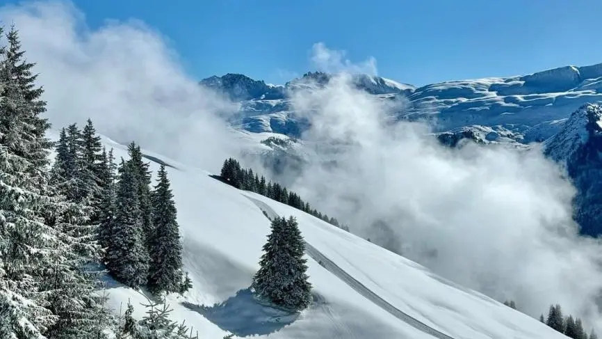 Skier aux Saisies