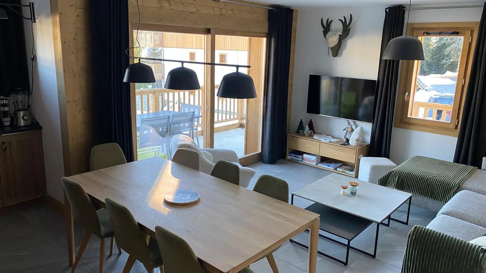 3 pièces cabine 8 pers - AKASHA_Les Saisies