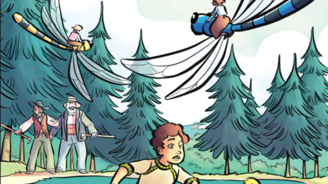 Le Sentier des minimouilles et sa BD