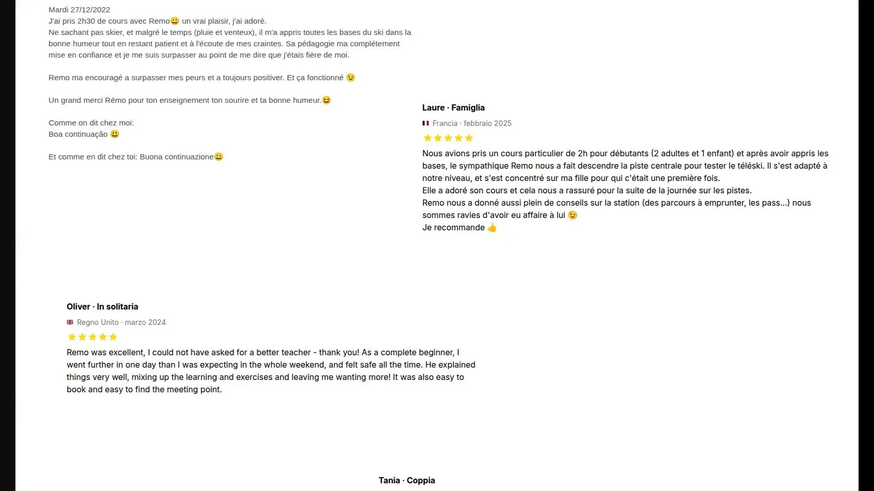 Cours de ski alpin-FALCONIERI Remo_Montriond