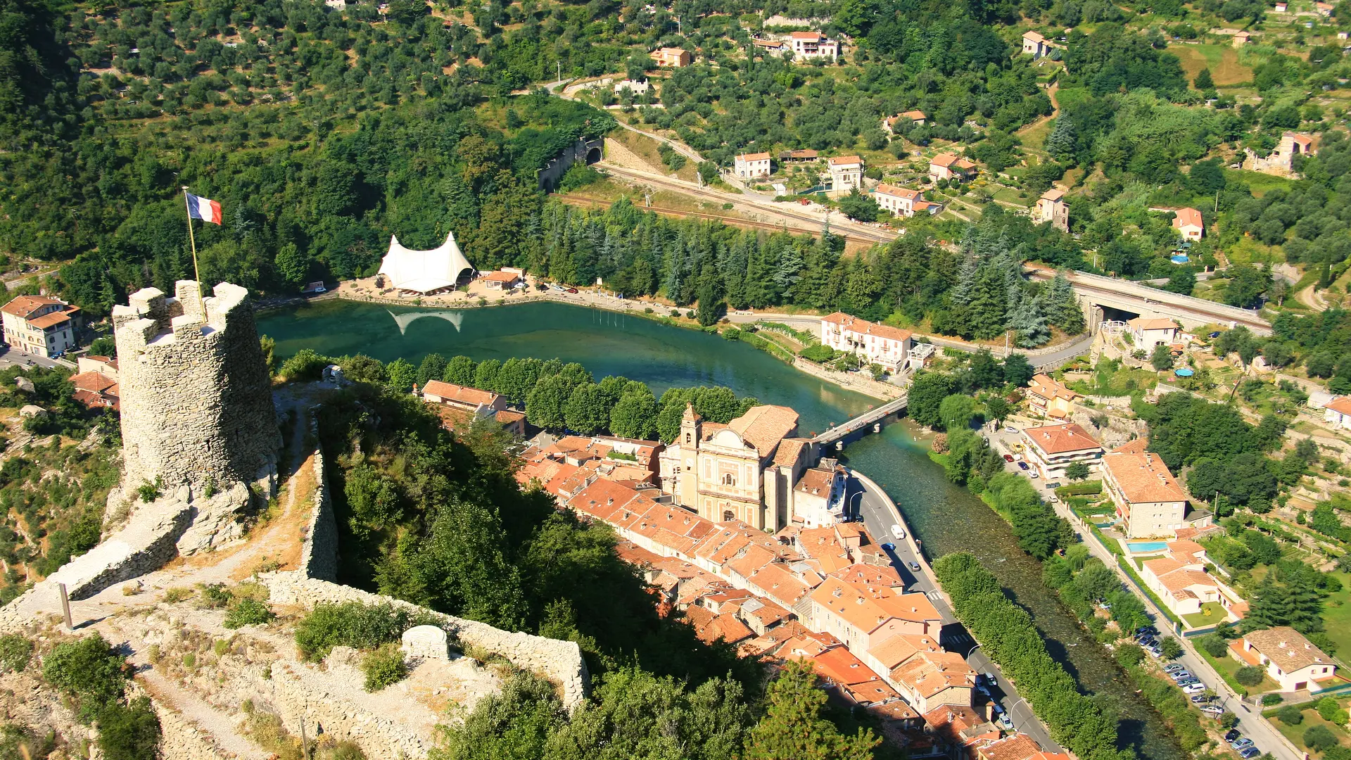 Vue du village