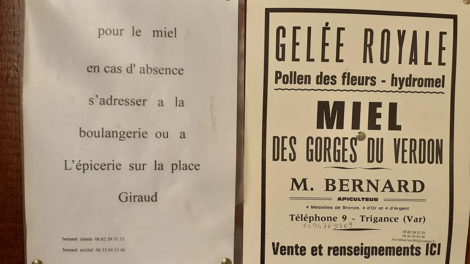 Affiche des médailles