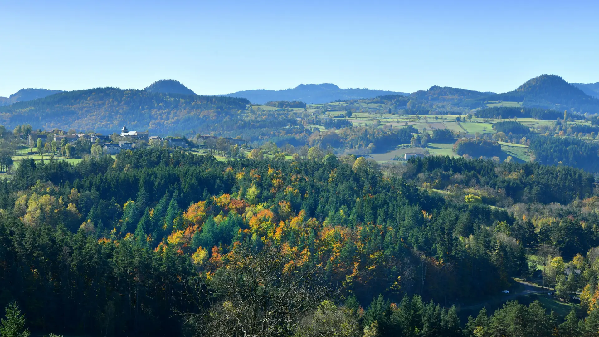 Panorama - route de Grazac