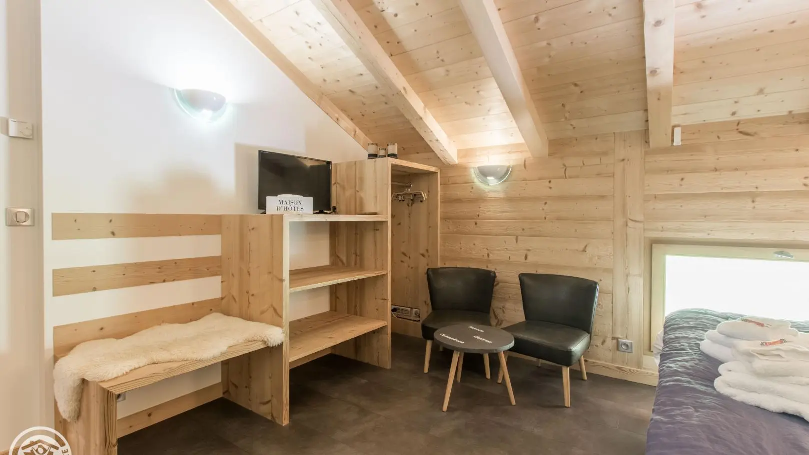 Chambre familiale Génépi / Sapinette 2 à 4 personnes