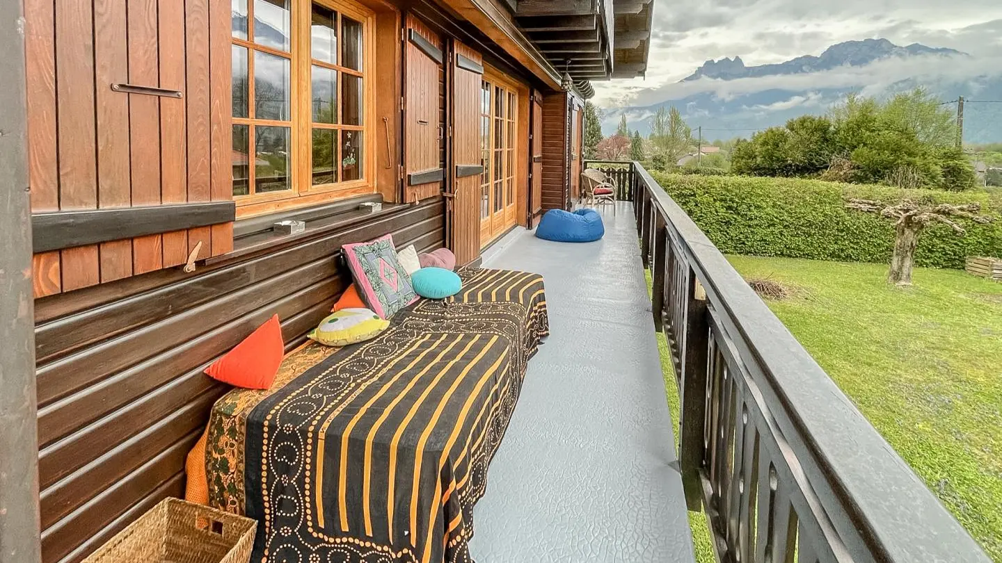 Balcon au 1er étage