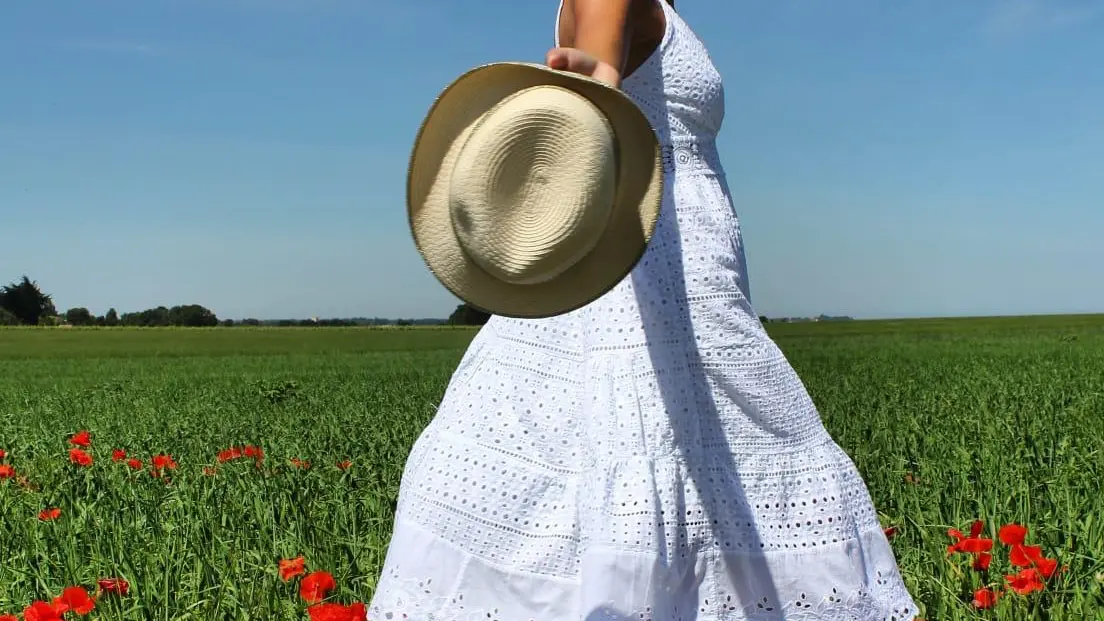 Robe blanche