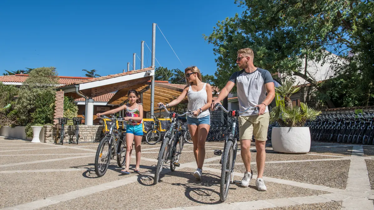 Vélo au camping Les Grenettes