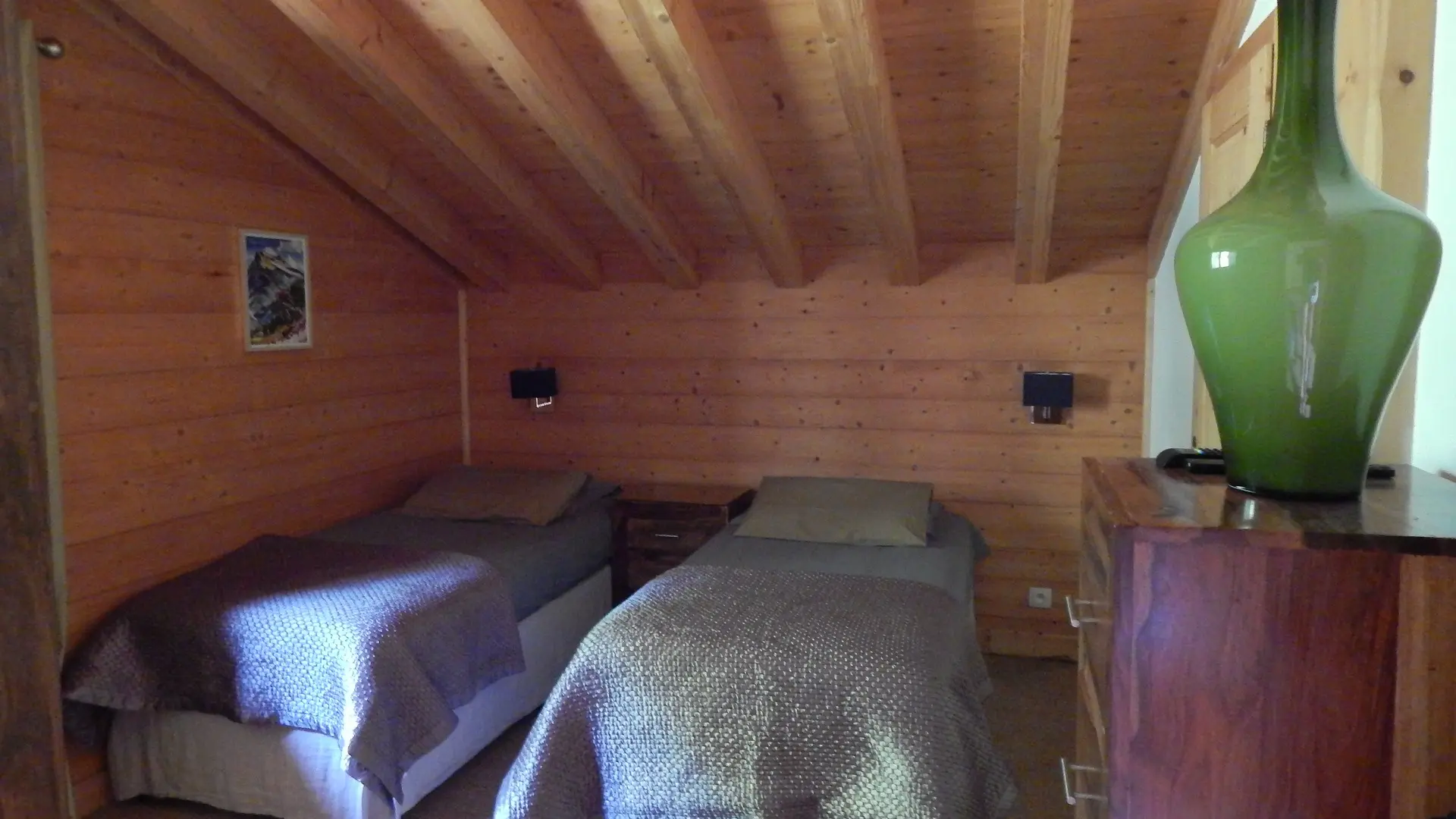 Chambre Mon Chéry - lit double ou 2 lits simples