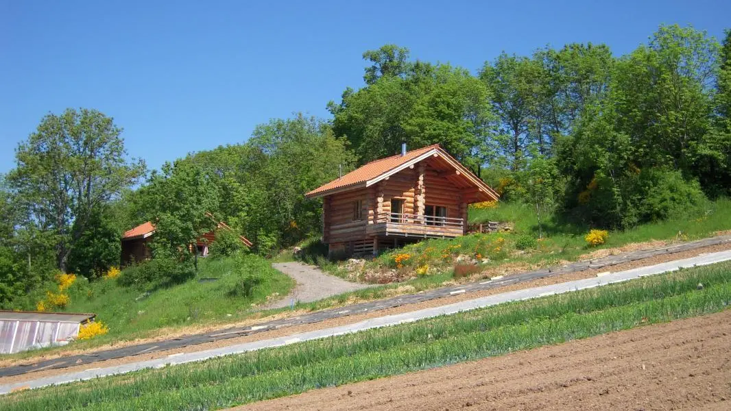 Vu sur les cultures du jardin des Charmettes