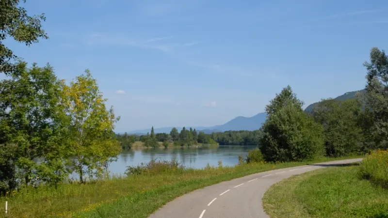 ViaRhôna - Dans le Bugey