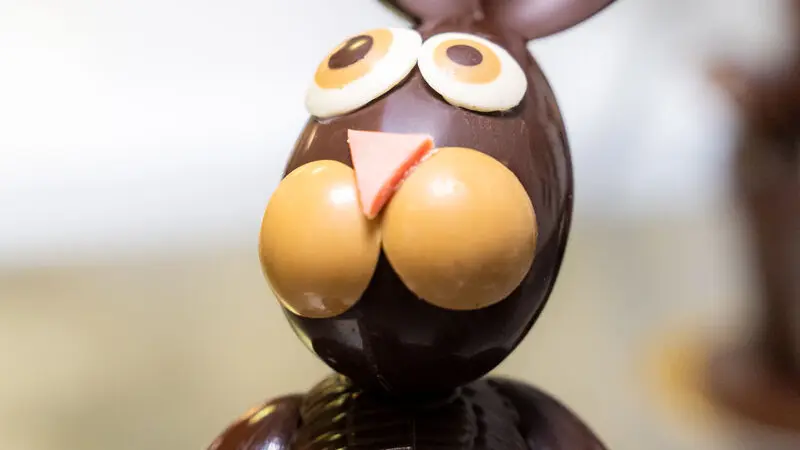 Lapin en chocolat