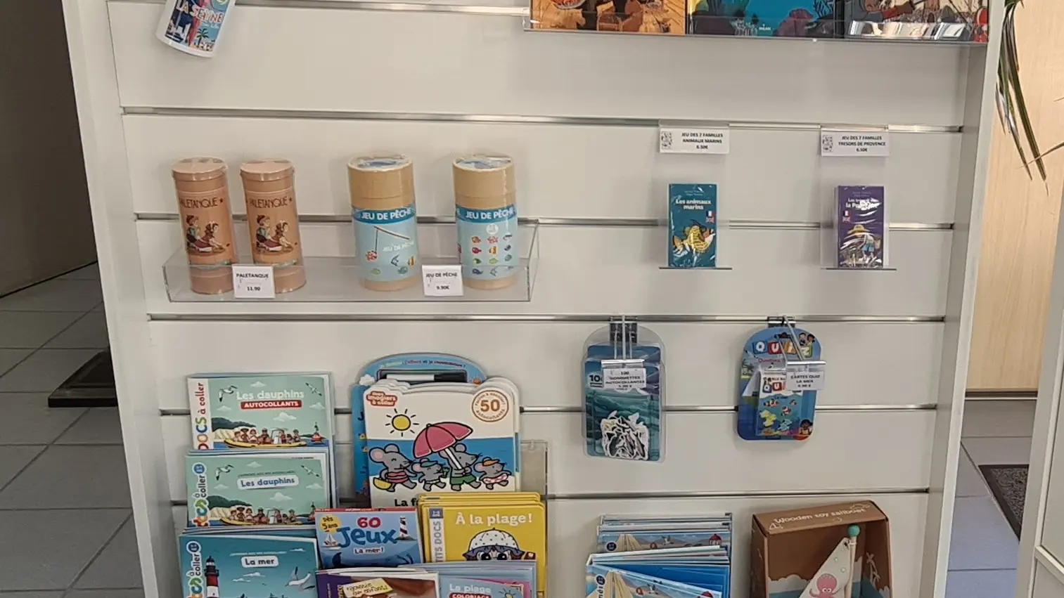 Livres et jeux enfants boutique La Seyne