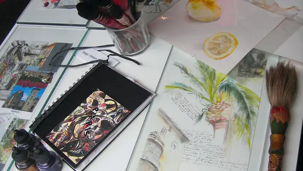 préparation à l'atelier et sorties à l'extérieur