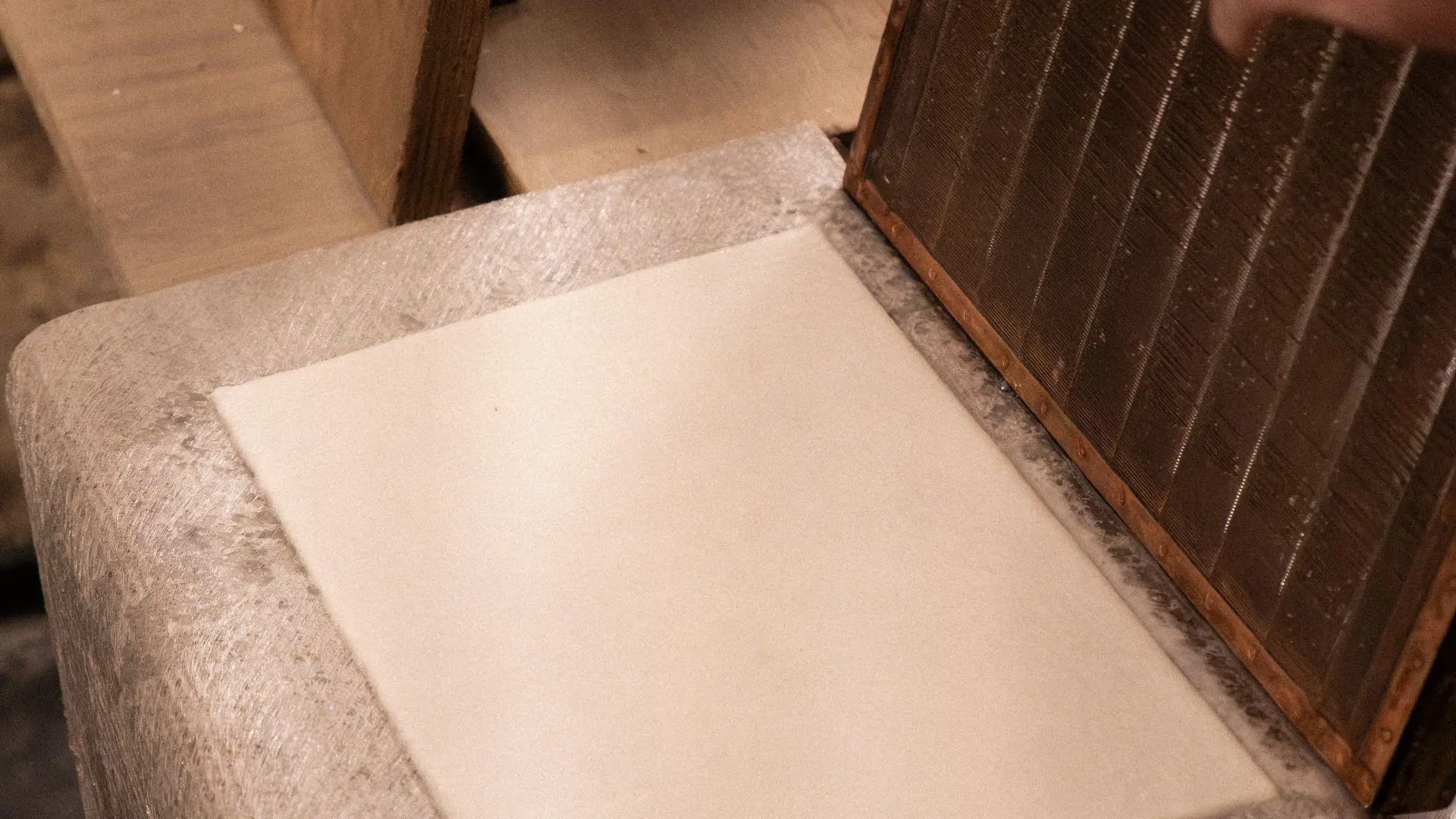 Fabrication de la feuille de papier