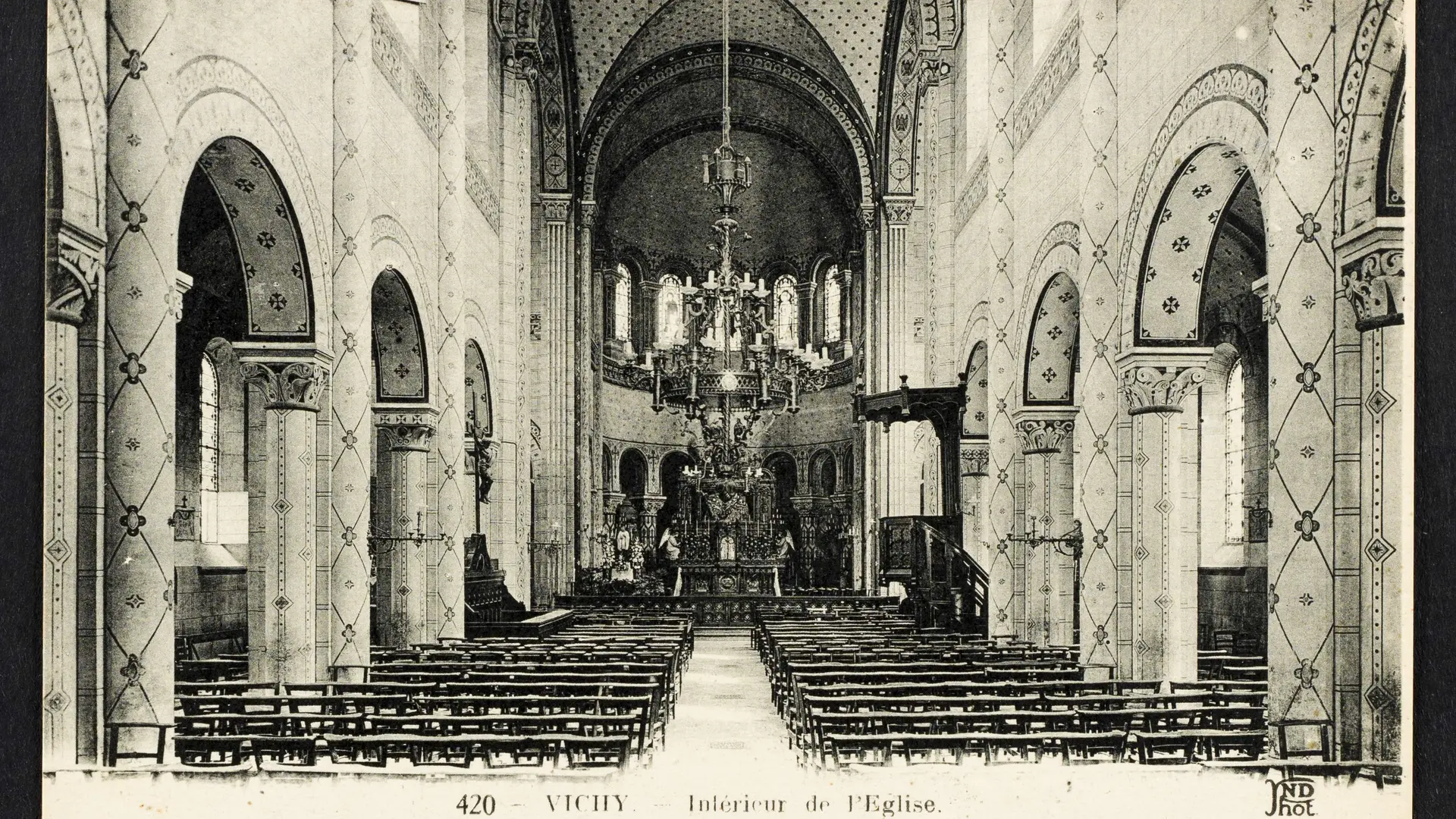 Carte postale, vers 1910