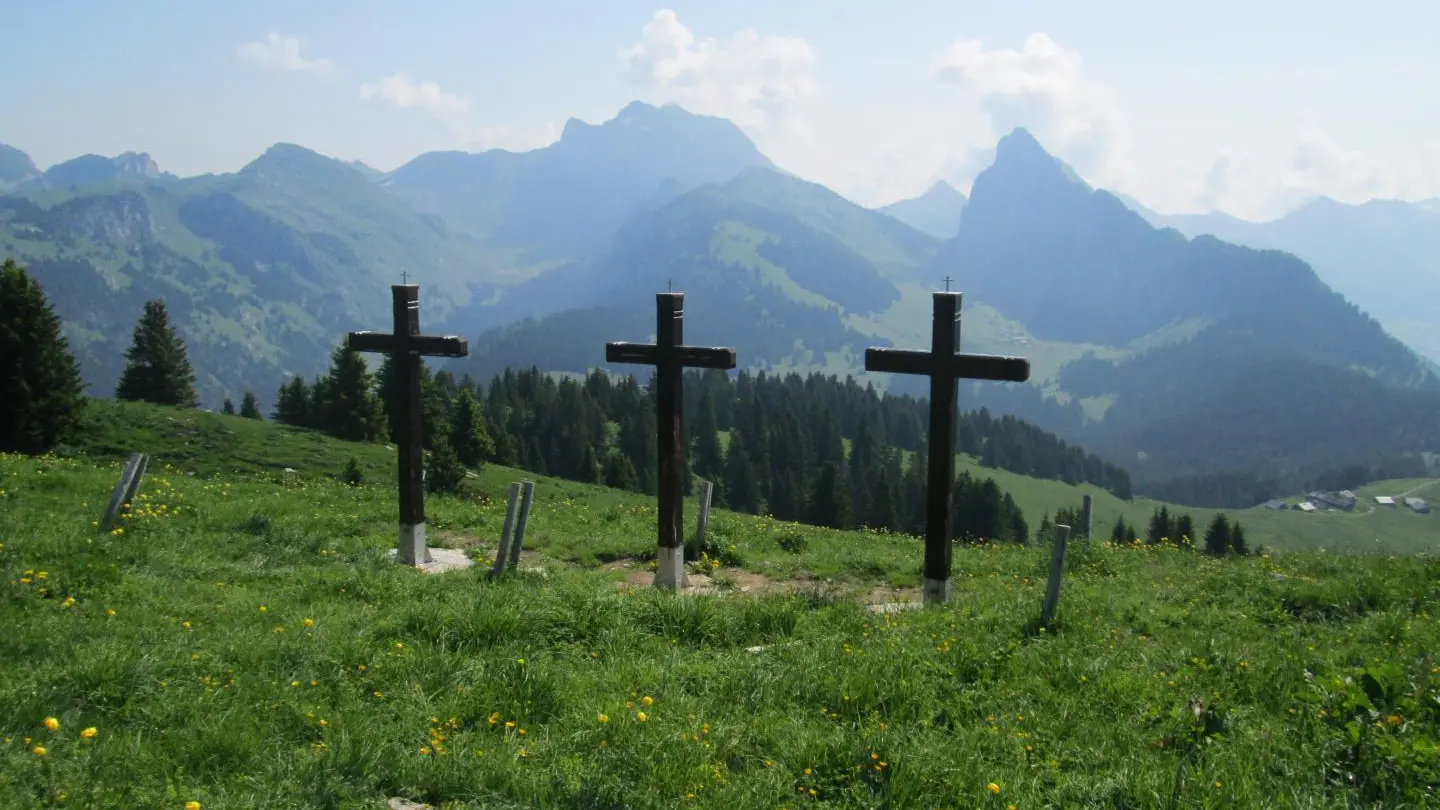 Photo touristique: Les Trois Croix