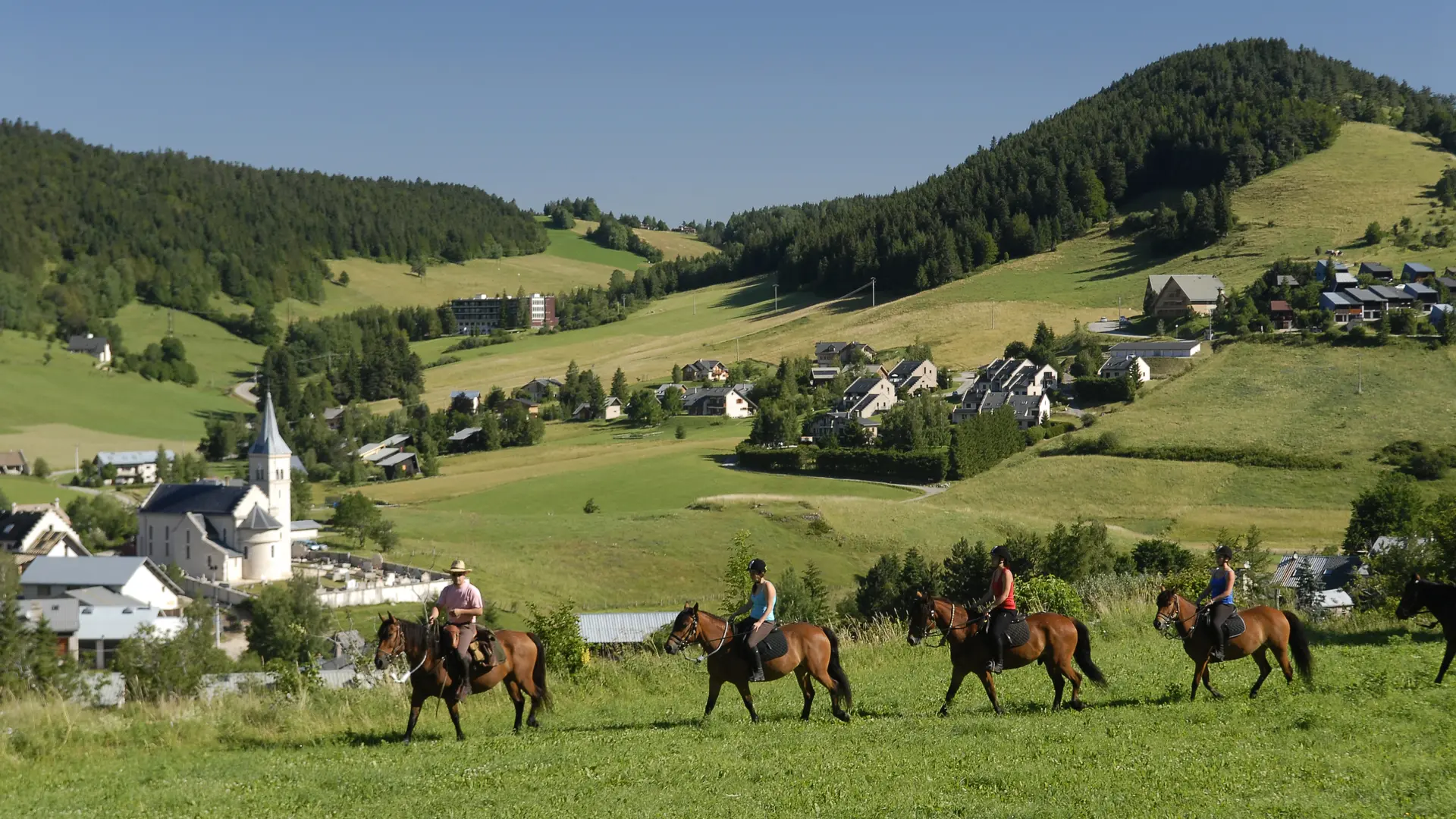 Balade à cheval