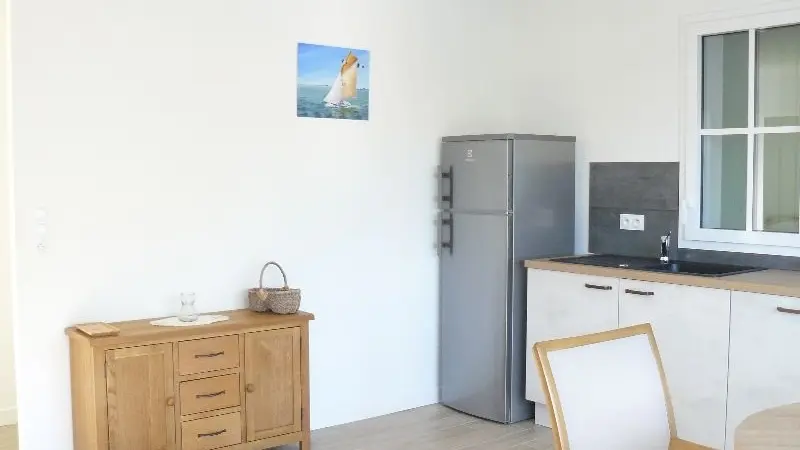 Wohnbereich, Küchenseite