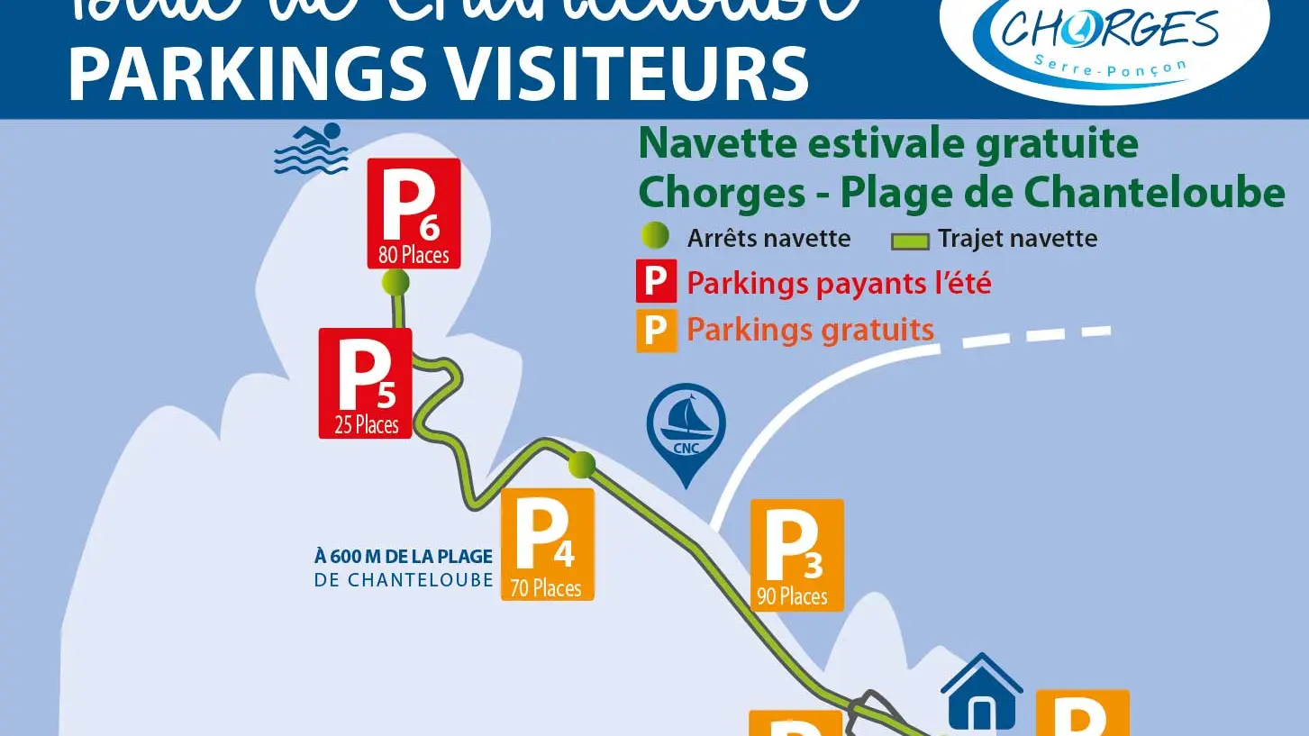 Parking - Baie de Chanteloube