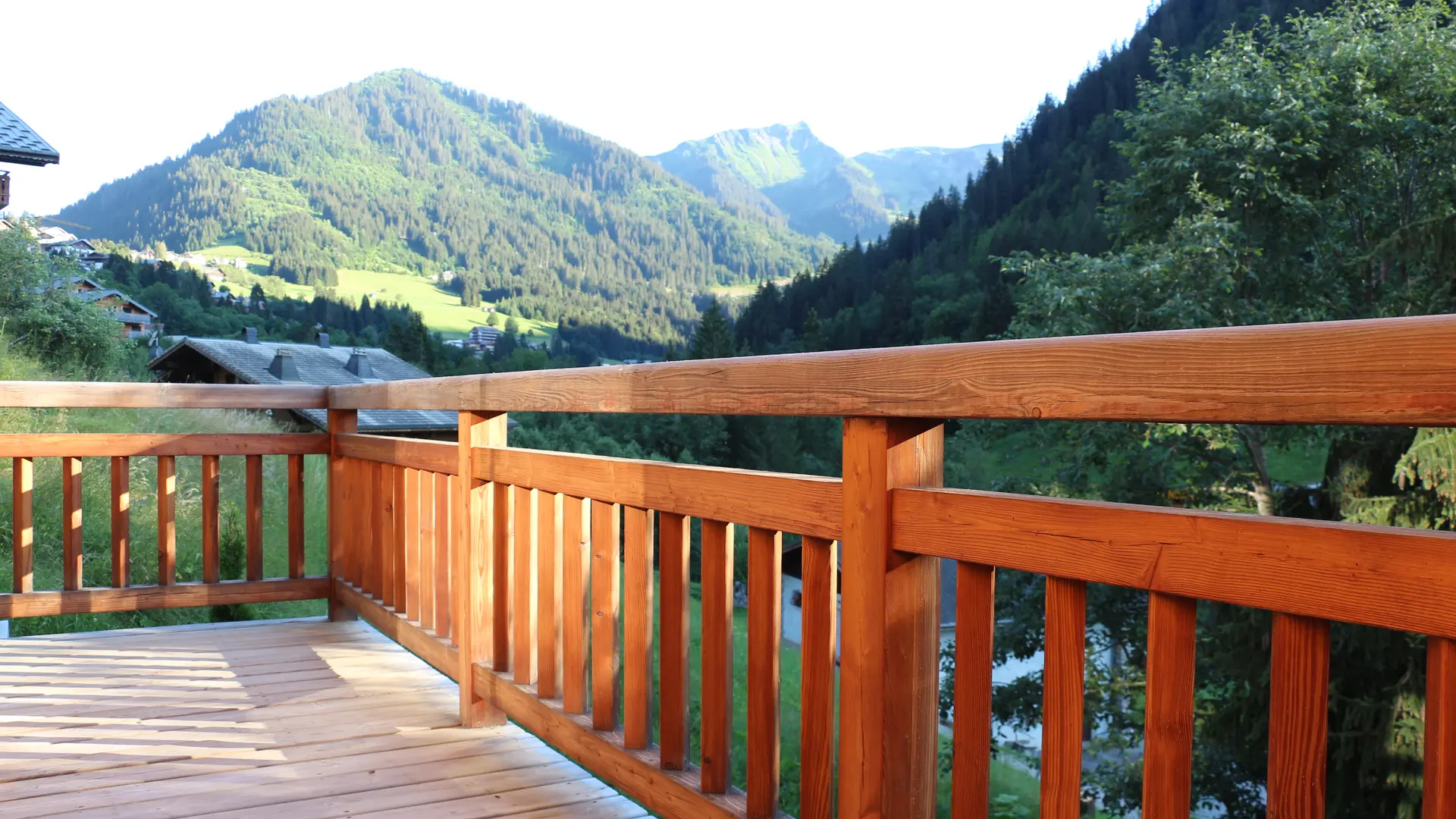 Vue depuis le balcon