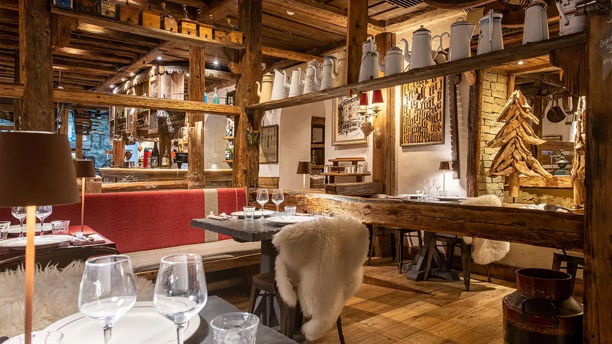 Restaurant Le Monchu intérieur