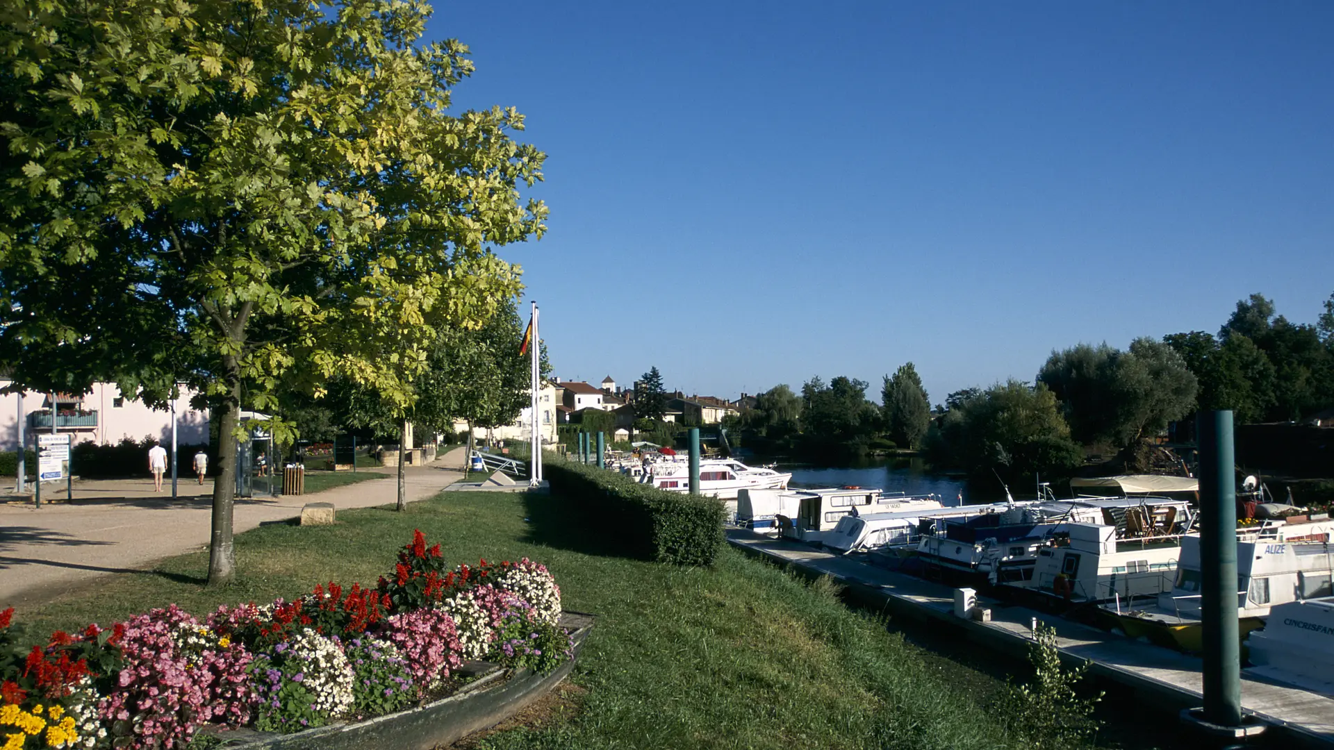 Port de plaisance à Pont-de-Vaux