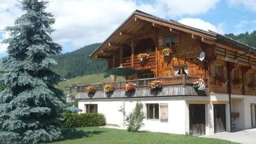 Extérieur été chalet / Summer outside of the chalet -Chez Hudry Laurent - Le Grand-Bornand