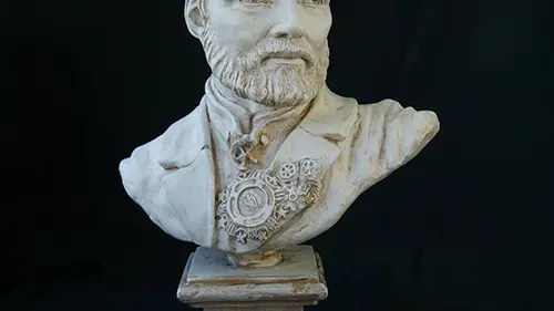 Atelier Terres de Tamaris - Buste Michel Pacha