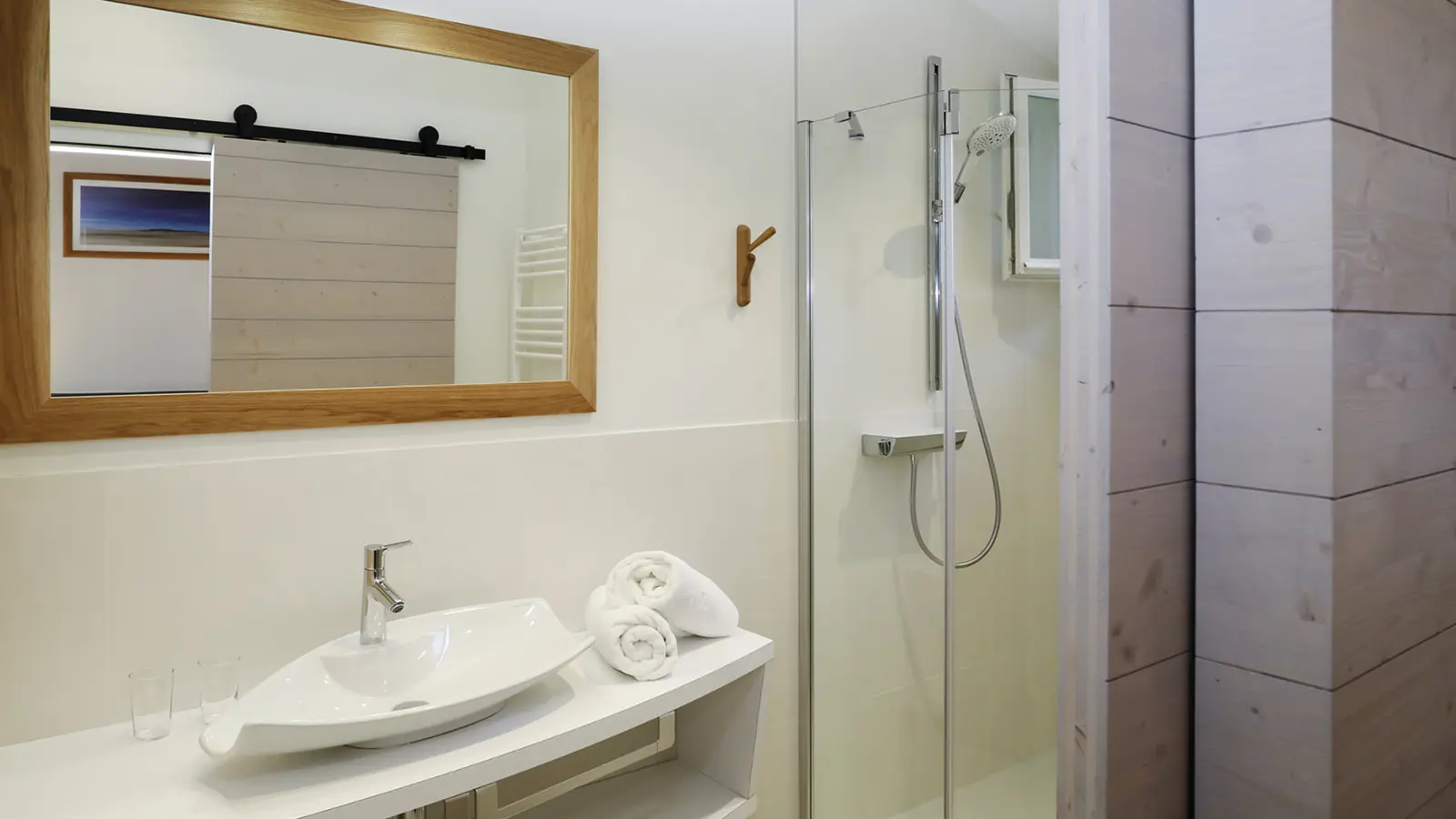 Salle d'eau de la suite « Côté mer »