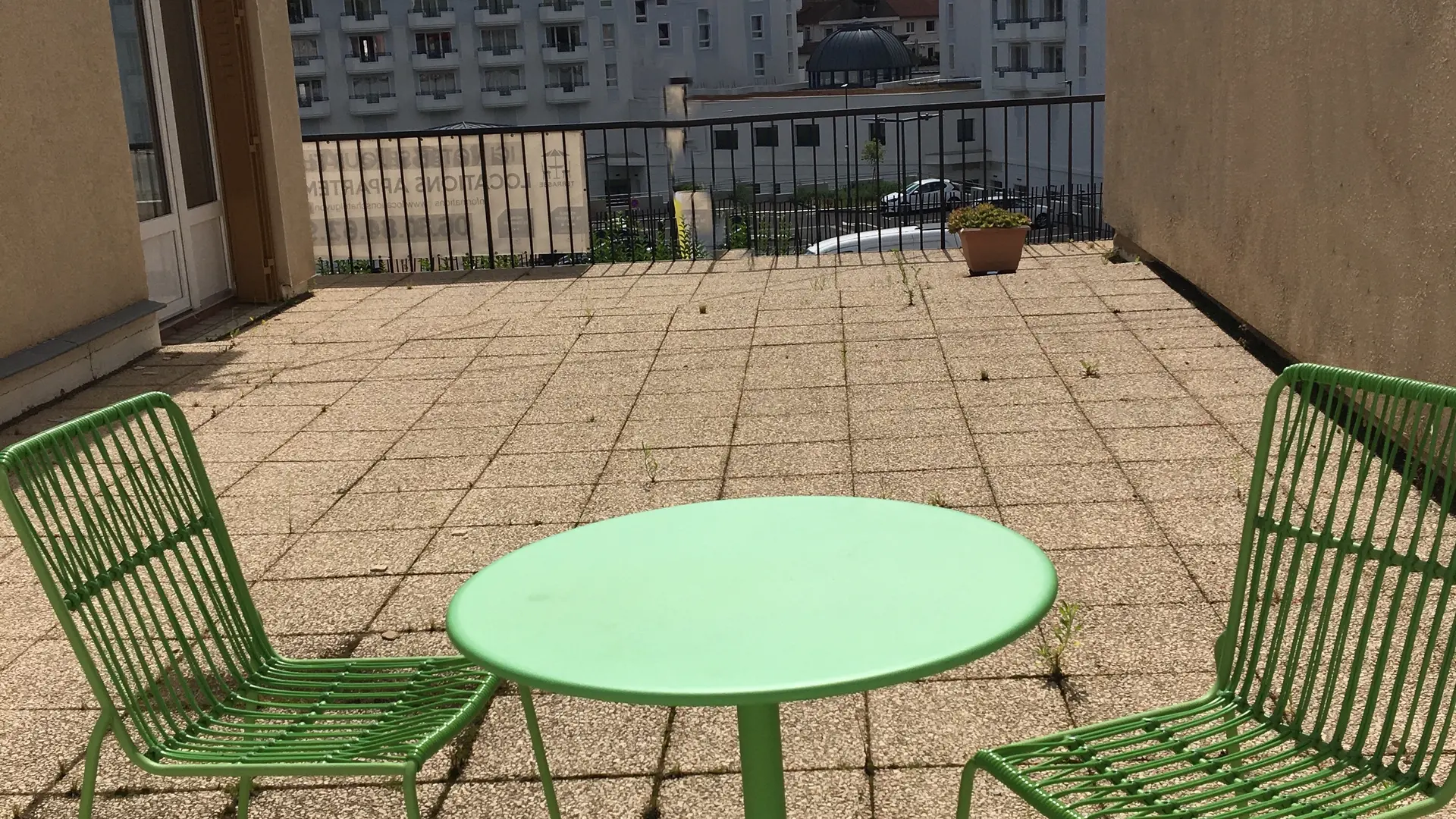 TERRASSE PRIVEE VUE AÏGA