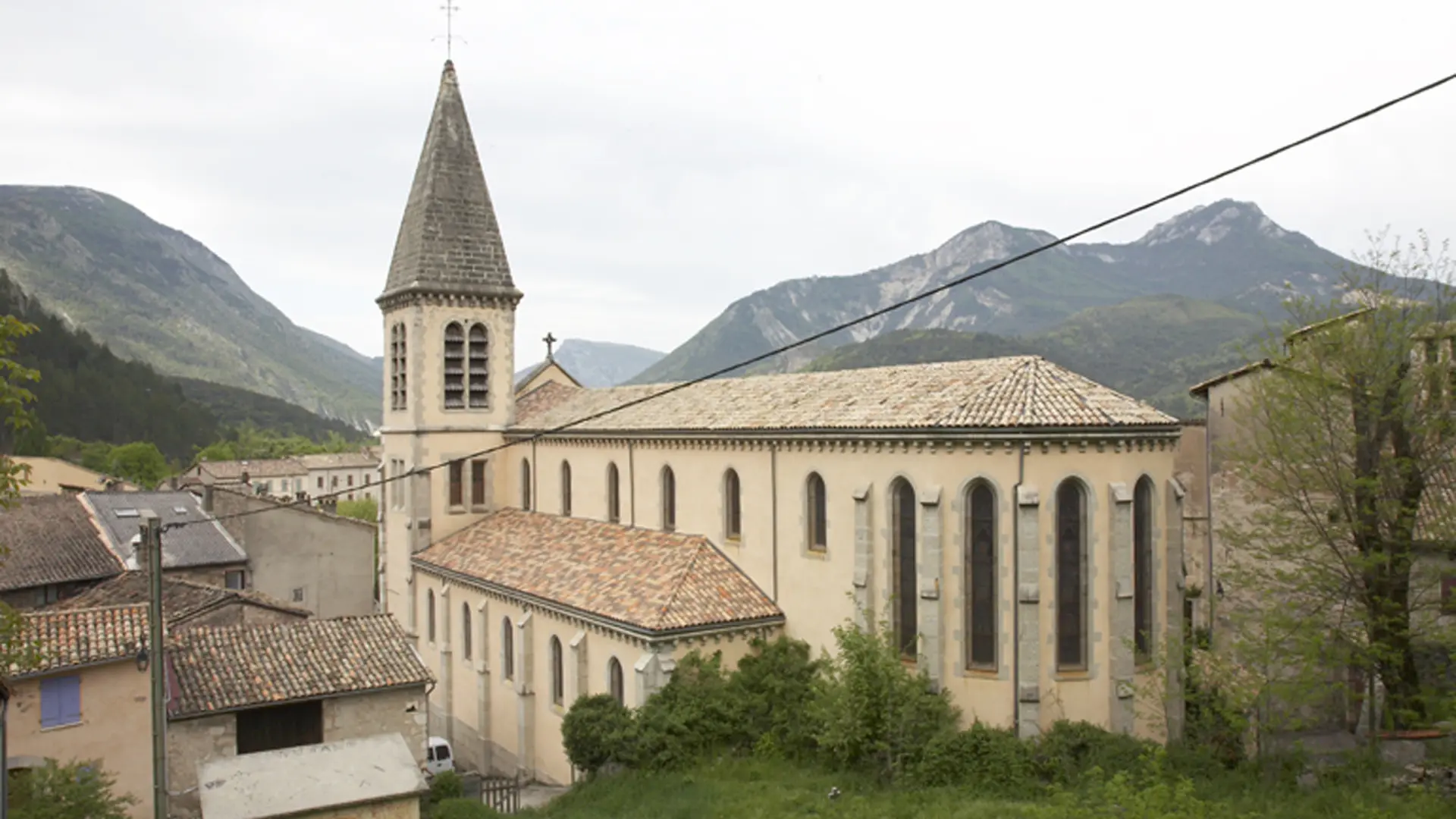 Vue depuis l'arrière