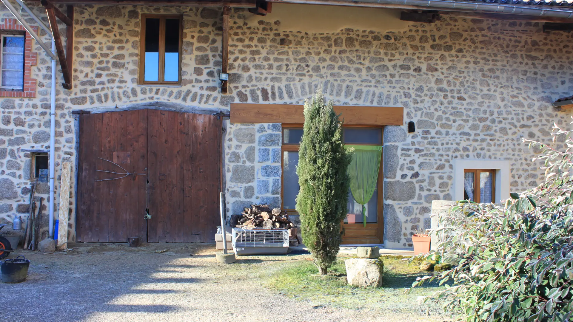 La cour intérieure commune