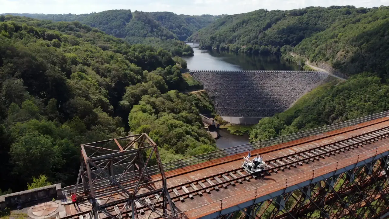 Vélorail du viaduc des Fades