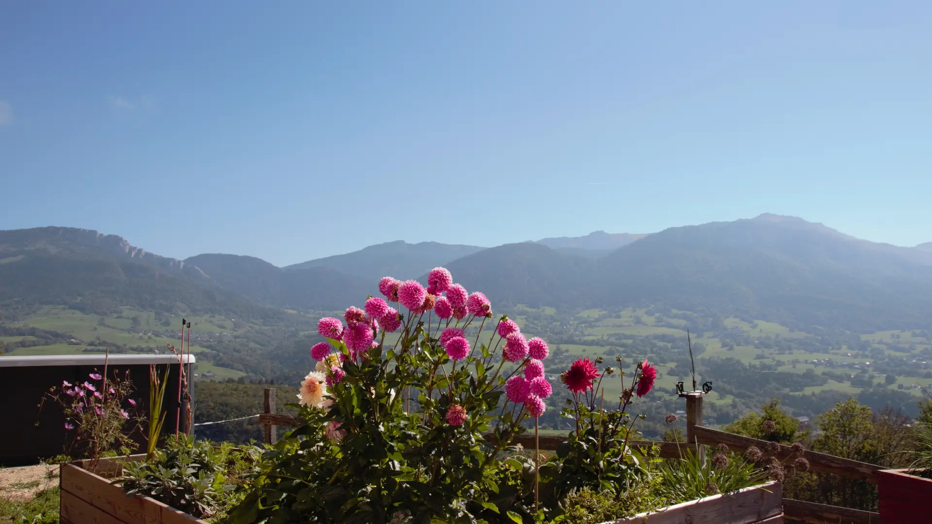 vue depuis la terrasse