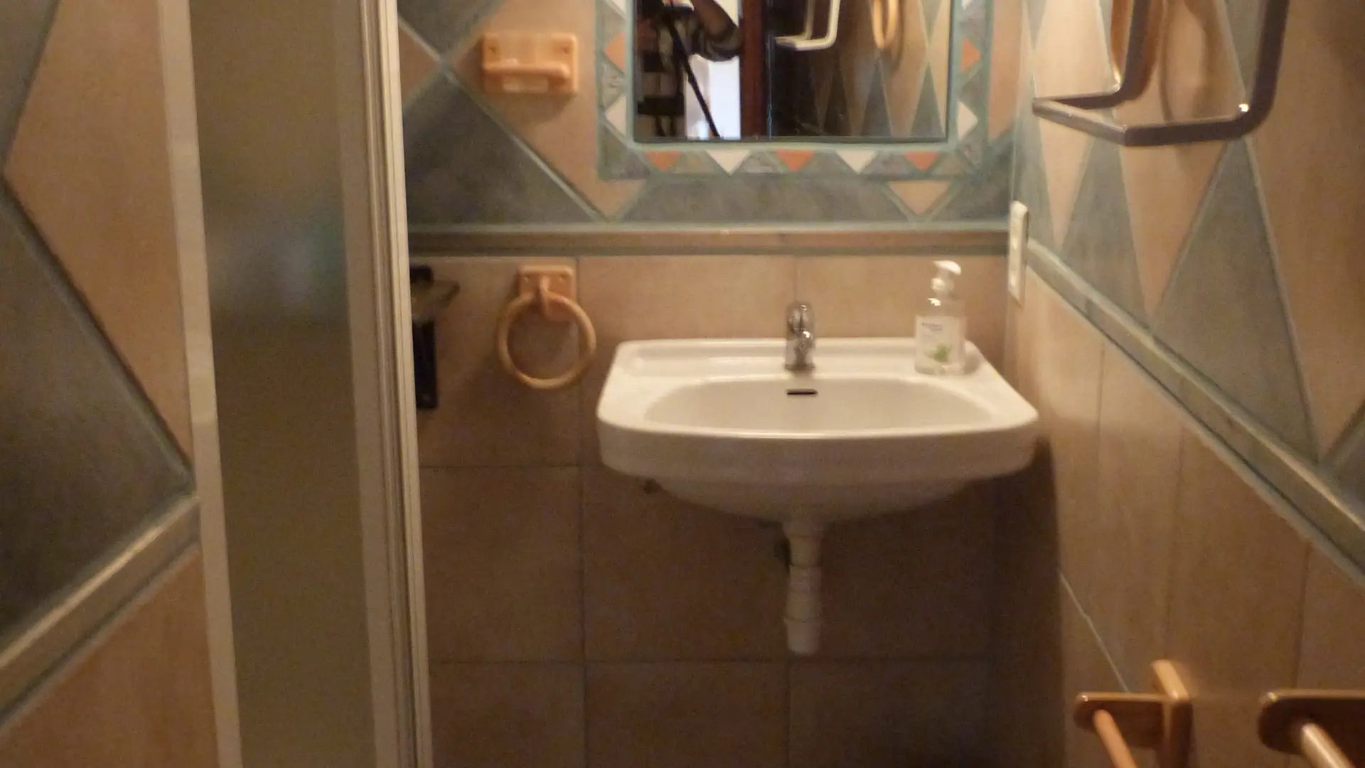 Salle de bain bleue (ét.)